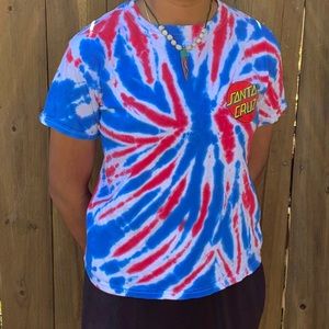 Santa Cruz Tie-Dye Tee